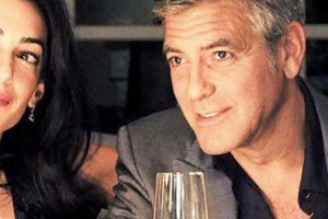 La moglie di George Clooney? Insicura sul peso