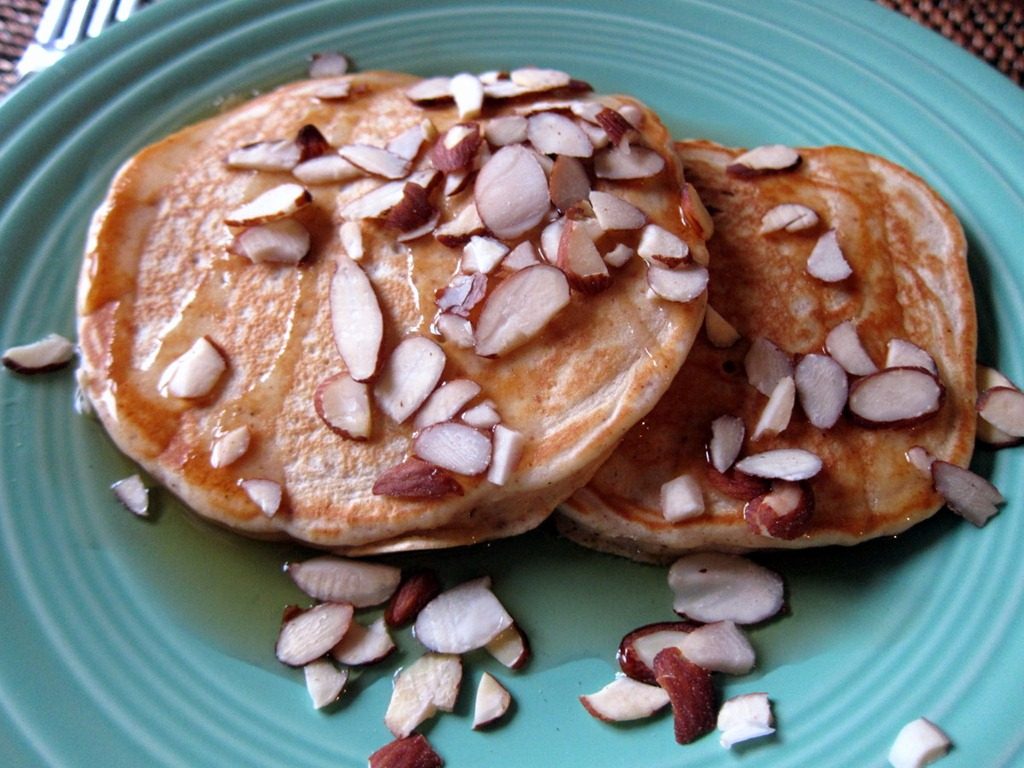 pancakes gluten free alla farina di mandorle