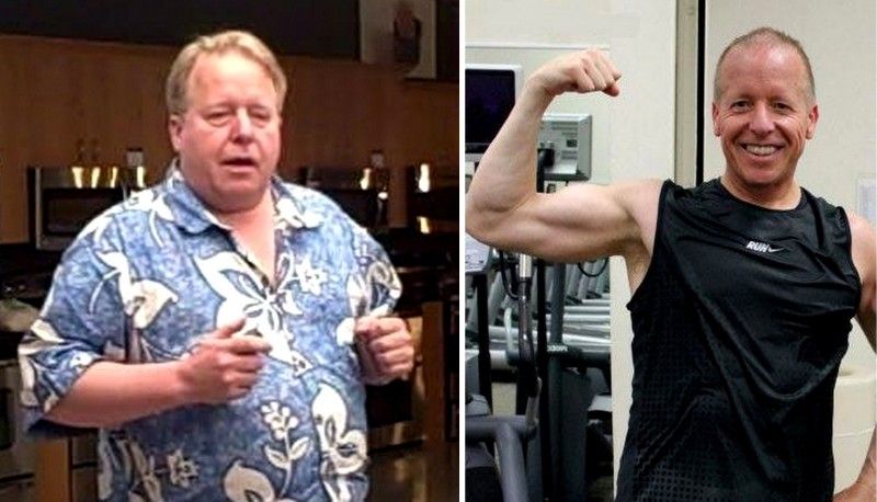uomo perde 80 chili con dieta vegana e sport