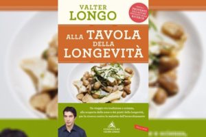 Il nuovo libro di Valter Longo sulla cucina sana