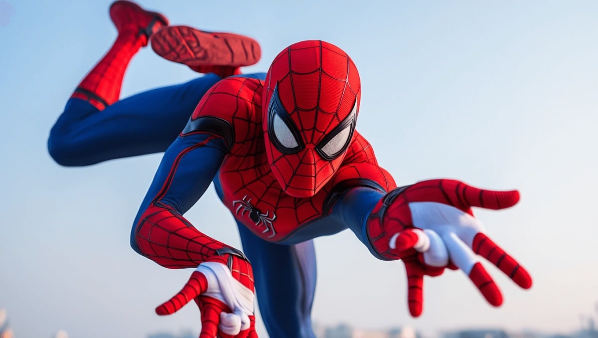 Spiderman stretch: la posizione dell’uomo ragno distende tutto il corpo