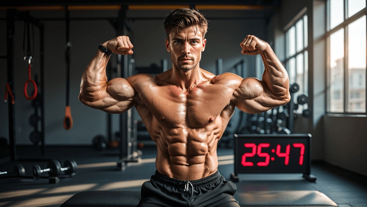 Per mettere su muscoli potrebbe servire meno allenamento con i pesi di quanto pensi