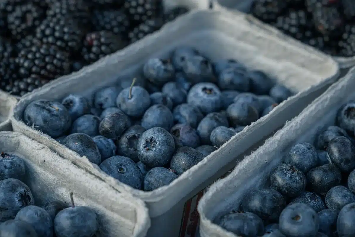 Pubblicità vintage per un alimento 'superfood' su carta, esempio di marketing